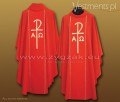 GOTHIC STYLE CHASUBLE red