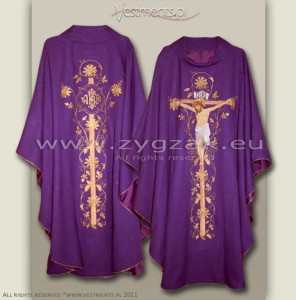 OG-HM-P-2 GOTHIC CHASUBLE