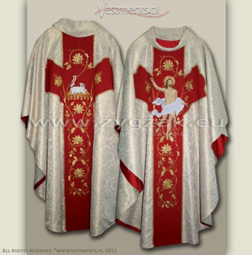 GOTHIC STYLE CHASUBLE