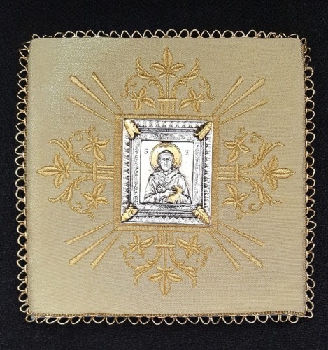 PM3-17 GOLD CHALICE PALL "St Francis"