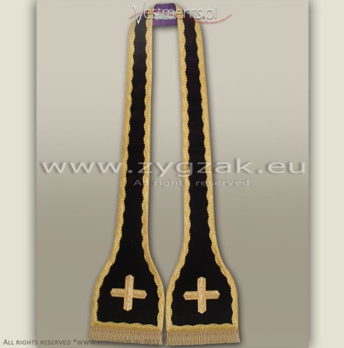 SR-GT-2 VELVET ROMAN STYLE STOLE