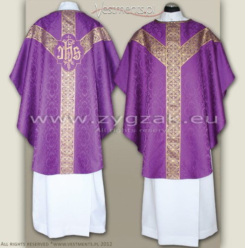 Semi-Gothic style Low Mass Set - purple