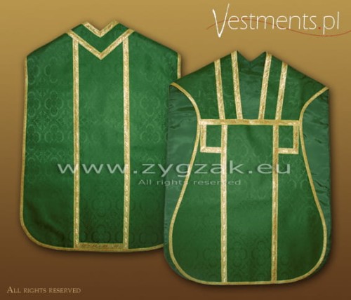 Roman style Low Mass Set - green