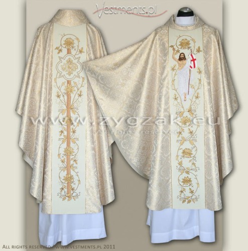 GOTHIC STYLE CHASUBLE "RESURRECTION"