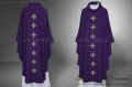 OG-HM-X-14 GOTHIC CHASUBLE - PURPLE