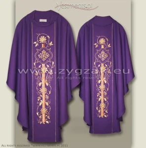 OG-HM-IHS-6  GOTHIC CHASUBLE