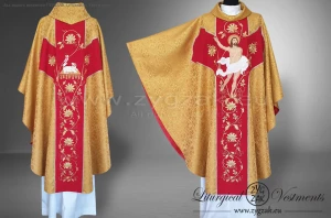 OG-HM-10 RESURRECTION GOTHIC CHASUBLE