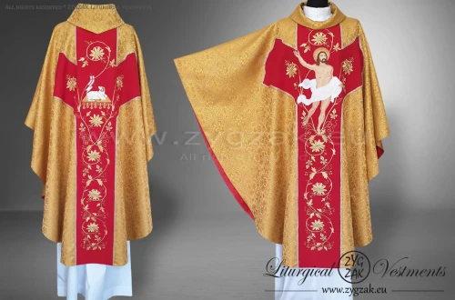 OG-HM-10 RESURRECTION GOTHIC CHASUBLE