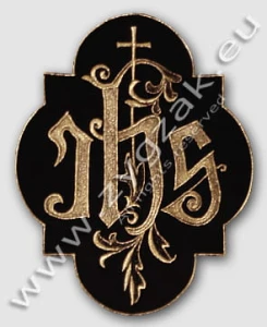 IHS-1 EMBLEM - black/gold
