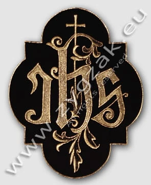 IHS-1 EMBLEM - black/gold
