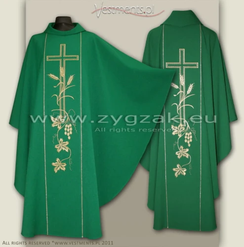 OG-HM-X-2 green
 
GOTHIC STYLE CHASUBLE