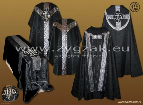 S-FP-1 FUNERAL SET BLACK-SILVER