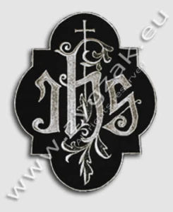IHS-1 EMBLEM - black/silver