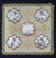PM4 GOLD CHALICE PALL "The Four Evangelists"