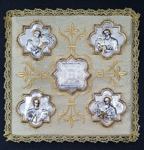 PM4 GOLD CHALICE PALL "The Four Evangelists"