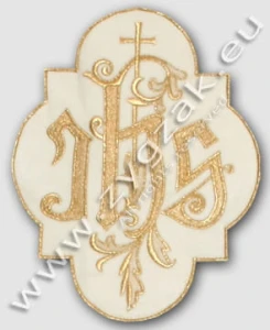 IHS-1 EMBLEM - white/cream