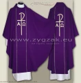 GOTHIC STYLE CHASUBLE purple