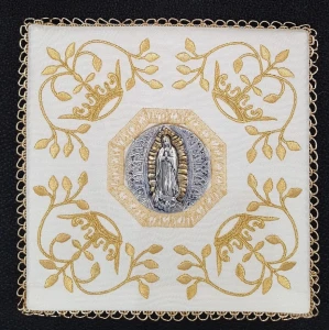 PM2-01 CHALICE PALL "Our Lady of Guadalupe"