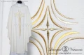 OG-HM-X-10 GOTHIC CHASUBLE - WHITE