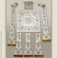 Highly decorated Roman style Low Mass Set