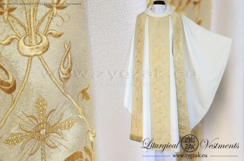 OG-HM-16 GOLD - GOTHIC CHASUBLE "THE SACRAMENT OF MATRIMONY"