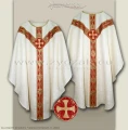 OS-ROZ-GT2 WITH ROUND CROSS EMBLEM - SEMIGOTHIC LOW MASS SET