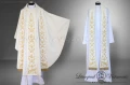 OG-HM-16 WHITE - GOTHIC CHASUBLE "THE SACRAMENT OF MATRIMONY"