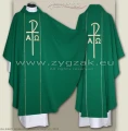 GOTHIC STYLE CHASUBLE green
