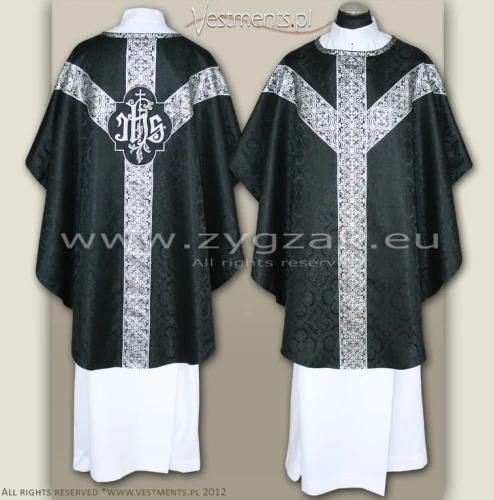 Semi-Gothic style Low Mass Set - black/silver
