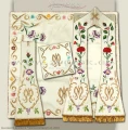 Highly decorative Roman style Low Mass Set