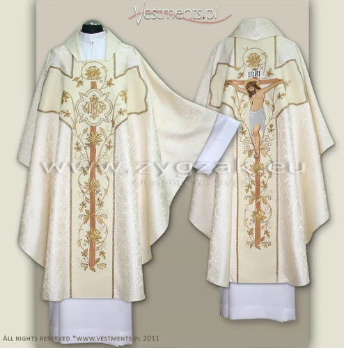 OG-HM-P-2a ROZ GOTHIC CHASUBLE
