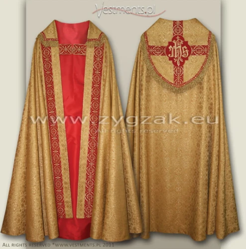 Semi-Gothic style Cope brocade