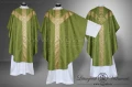 Semi-Gothic style Low Mass Set - olive green