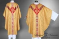 Semi-Gothic style Low Mass Set - dark gold/red.