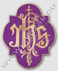 IHS-1 EMBLEM - purple
