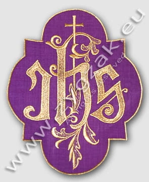 IHS-1 EMBLEM - purple