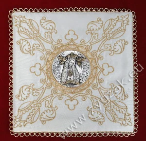 PM-09 CHALICE PALL "Our Lady of Lichen"