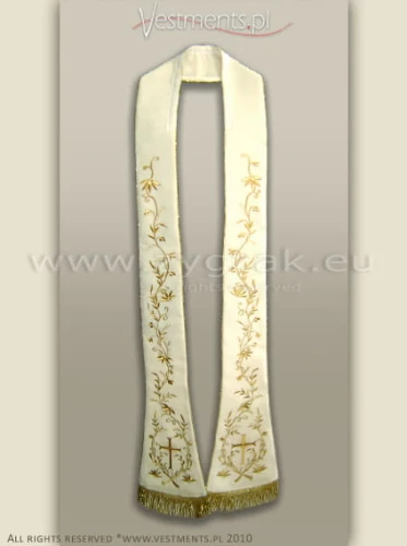ROMAN STYLE STOLE
white