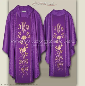 OG-HM-IHS-5 GOTHIC CHASUBLE