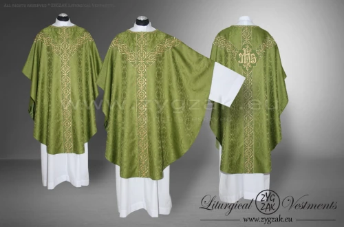Semi-Gothic style Low Mass Set - olive green