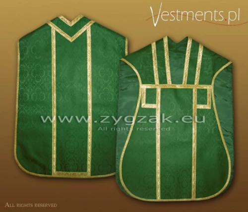 Roman style Low Mass Set - green
