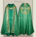 Semi-Gothic style Cope green