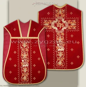 OR-HM-6 VELVET ROMAN LOW MASS SET