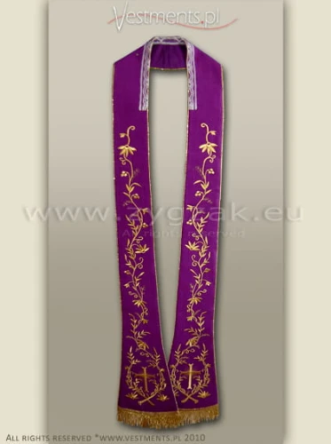ROMAN STYLE STOLE
purple