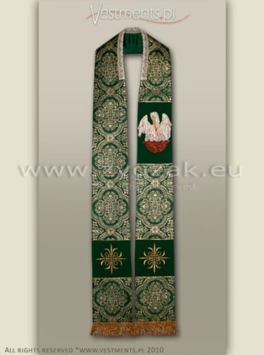 GOTHIC STYLE STOLE - PELICAN DESIGN
