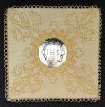 PM-10 GOLD CHALICE PALL "IHS"