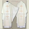GOTHIC STYLE CHASUBLE white