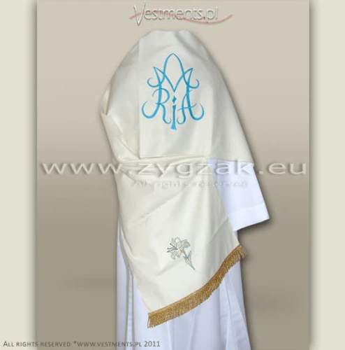 Marian design Gothic Humeral Veil