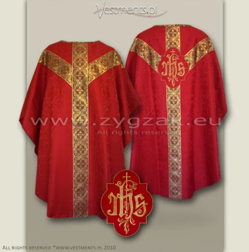 Semi-Gothic style Low Mass Set - red