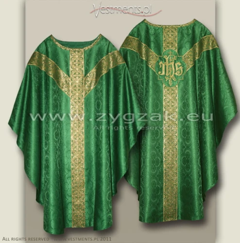 Semi-Gothic style Low Mass Set - green